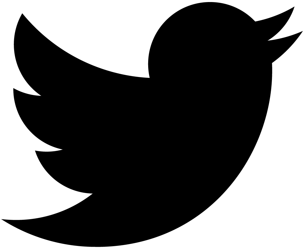 2021 Twitter logo - black